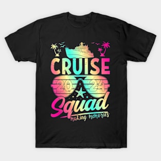 Family Cruise Squad 2024 Making Memories T-Shirt